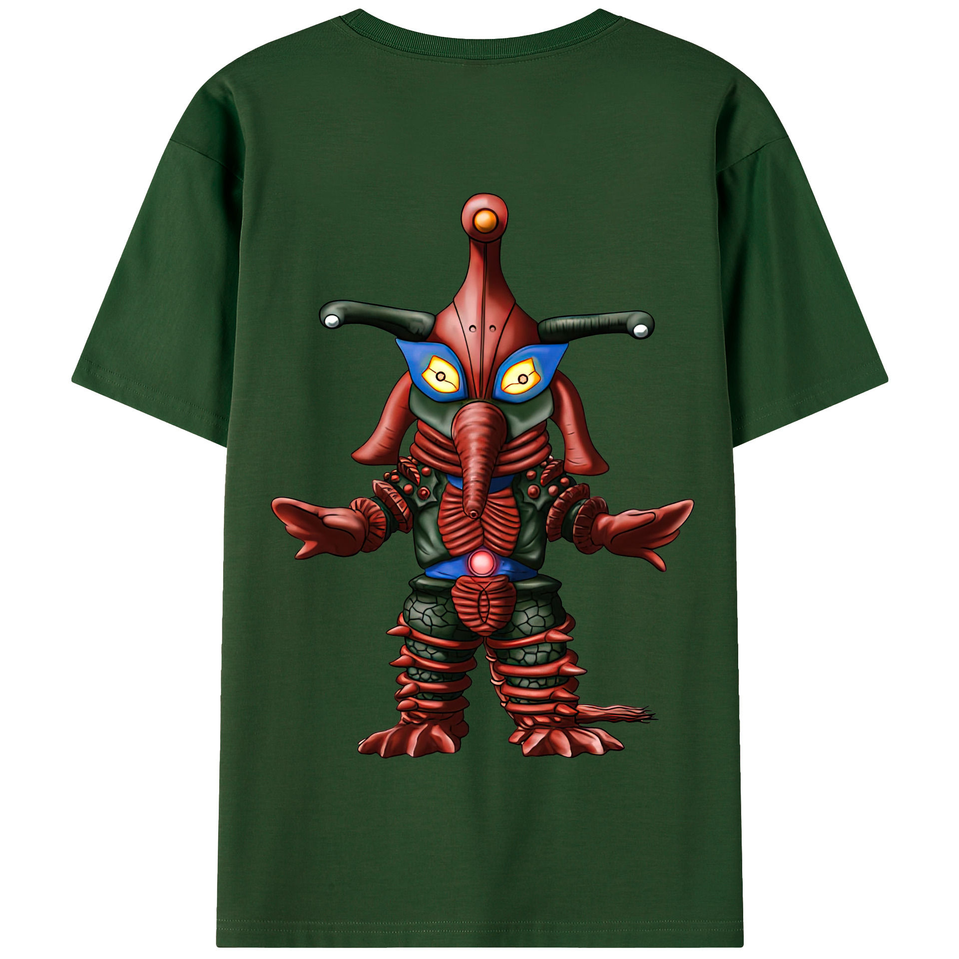 （画像用） ウルトラマン Ultraman 綿100％半袖Tシャツ（背面プリント）